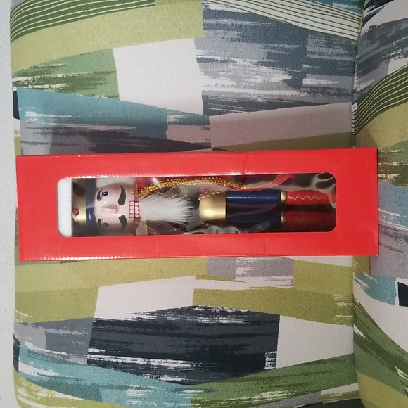 #A - Wooden Nutcracker Christmas Decoration NIB - Picture 2 of 11